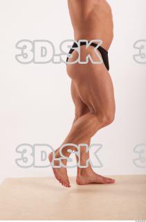 Leg flexing reference swim suit of Sebastian 0005